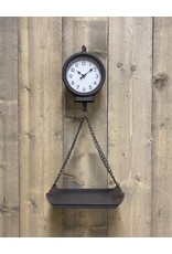 Trukado Miscellaneous - Wall Clock " Scale" Rusty Metal Industrial Look