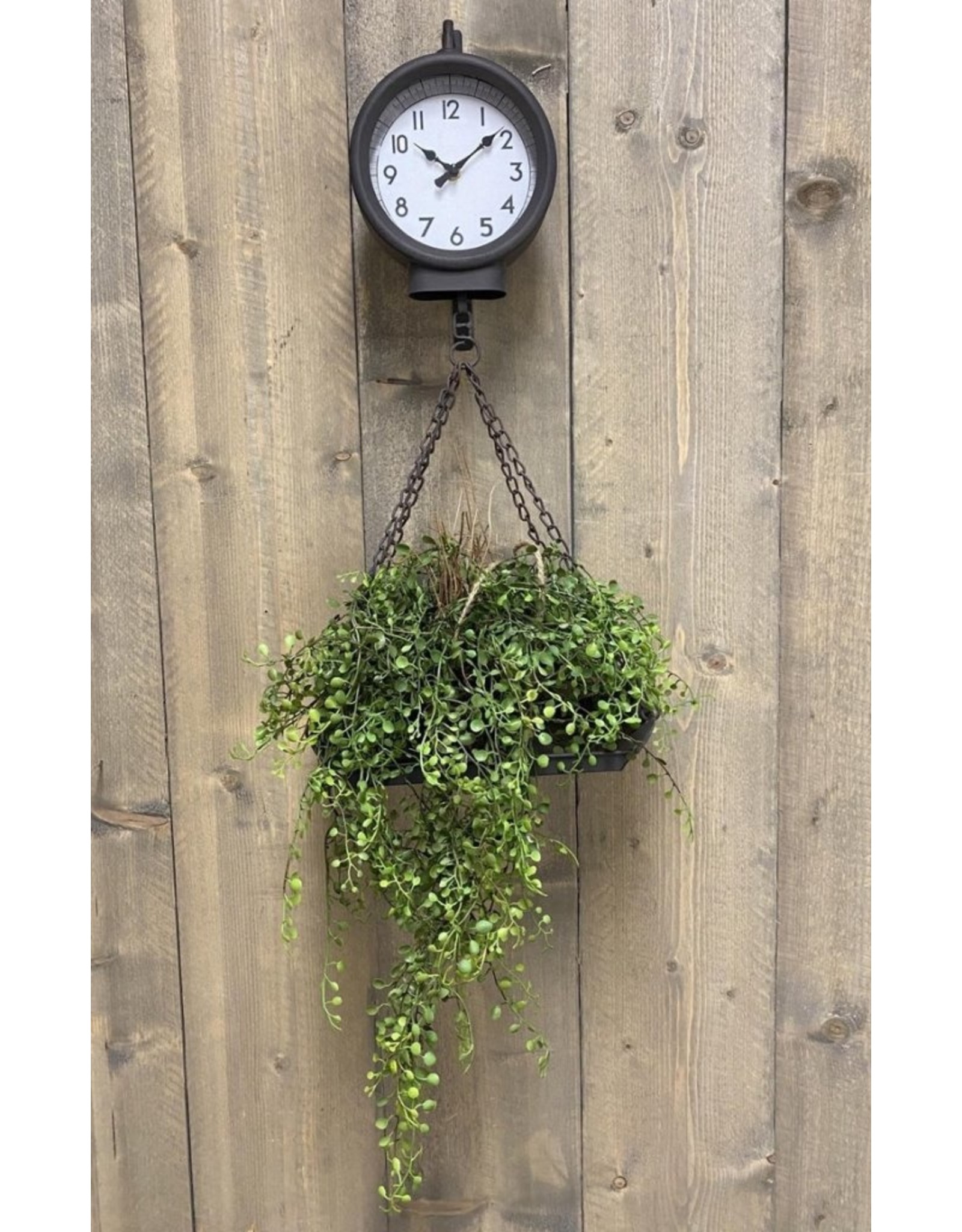 Trukado Miscellaneous - Wandklok " Weegschaal" Roestig Metaal Industrieel Look