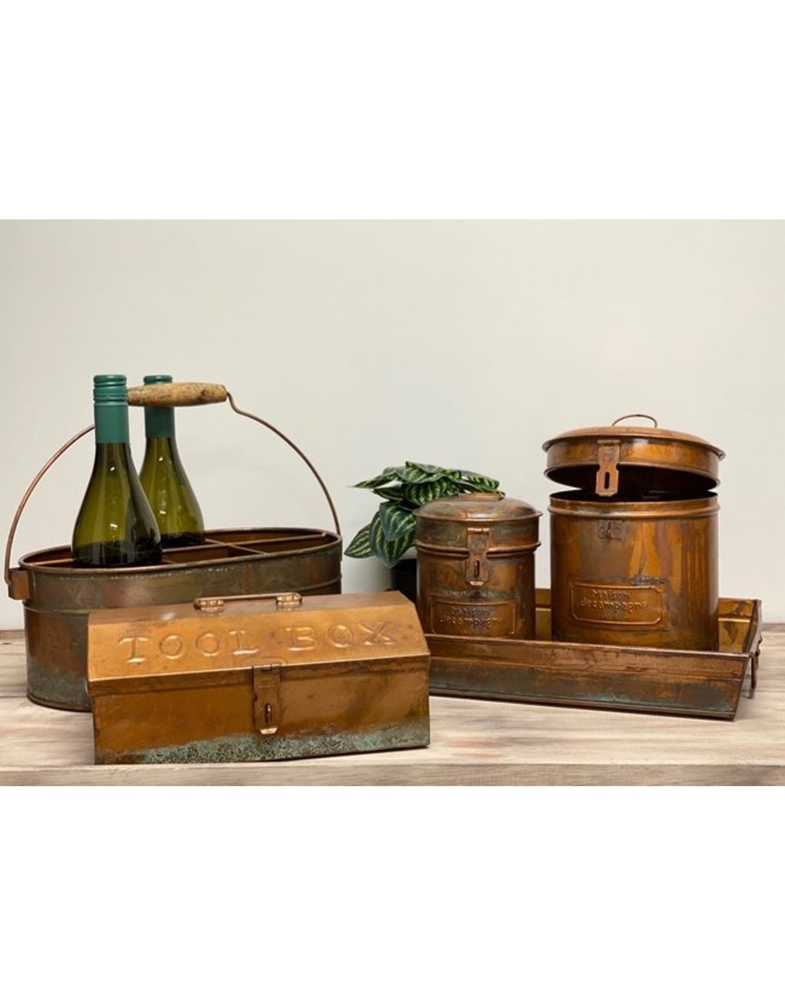 Trukado Miscellaneous - Decorative Tool Box made of Recycled Metal