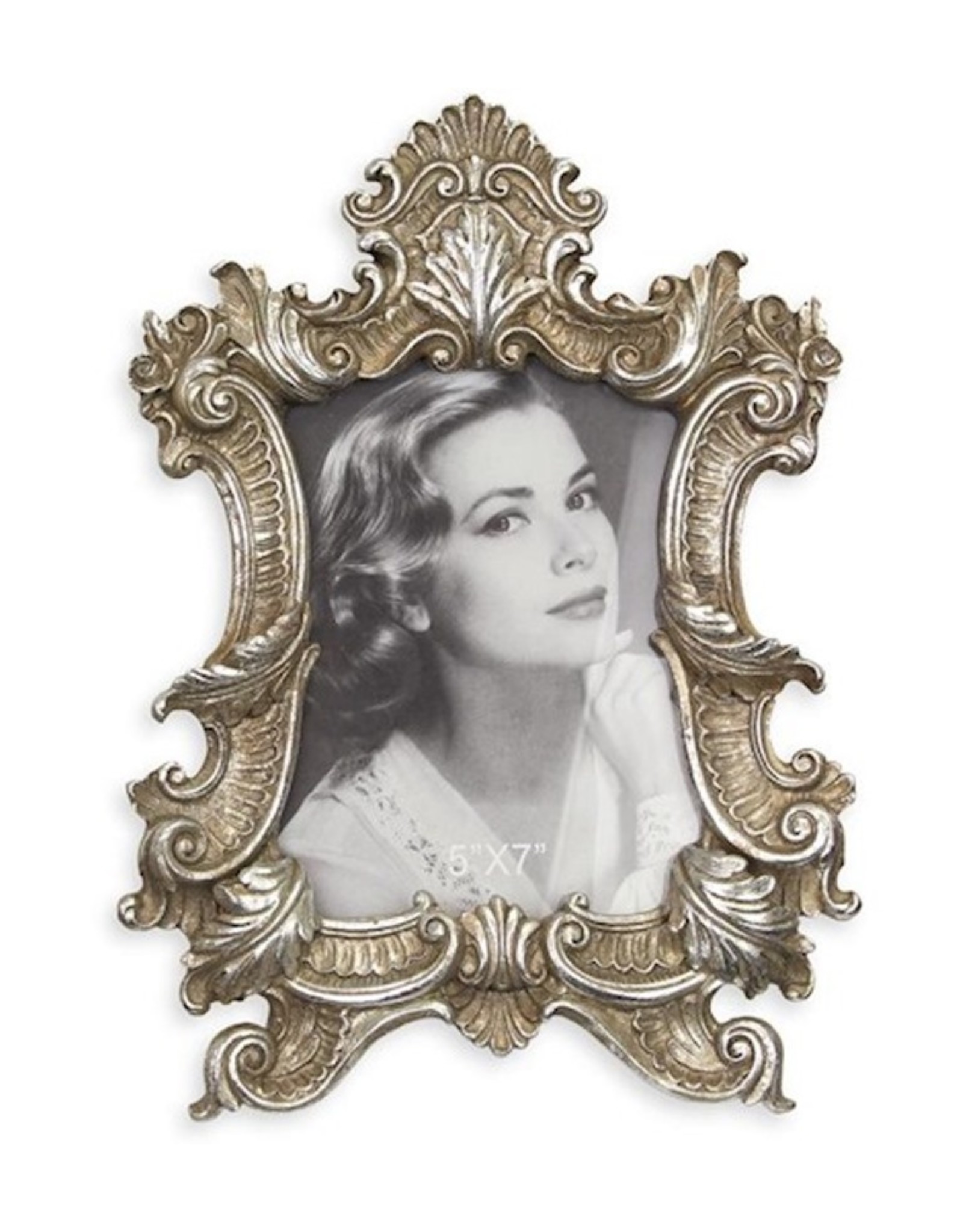 Trukado Miscellaneous - Photo Frame Baroque Silver Colored