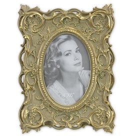 Trukado Antique Look Photo frame with Oval Window