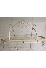 Trukado Miscellaneous - Brocante Pot and Pan Rack - Herbs Rack - White Large