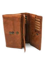 HillBurry Leather Wallets - Hillburry Wallet Washed Leather Large