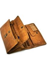 HillBurry Leather Wallets - Hillburry Wallet Washed Leather Large