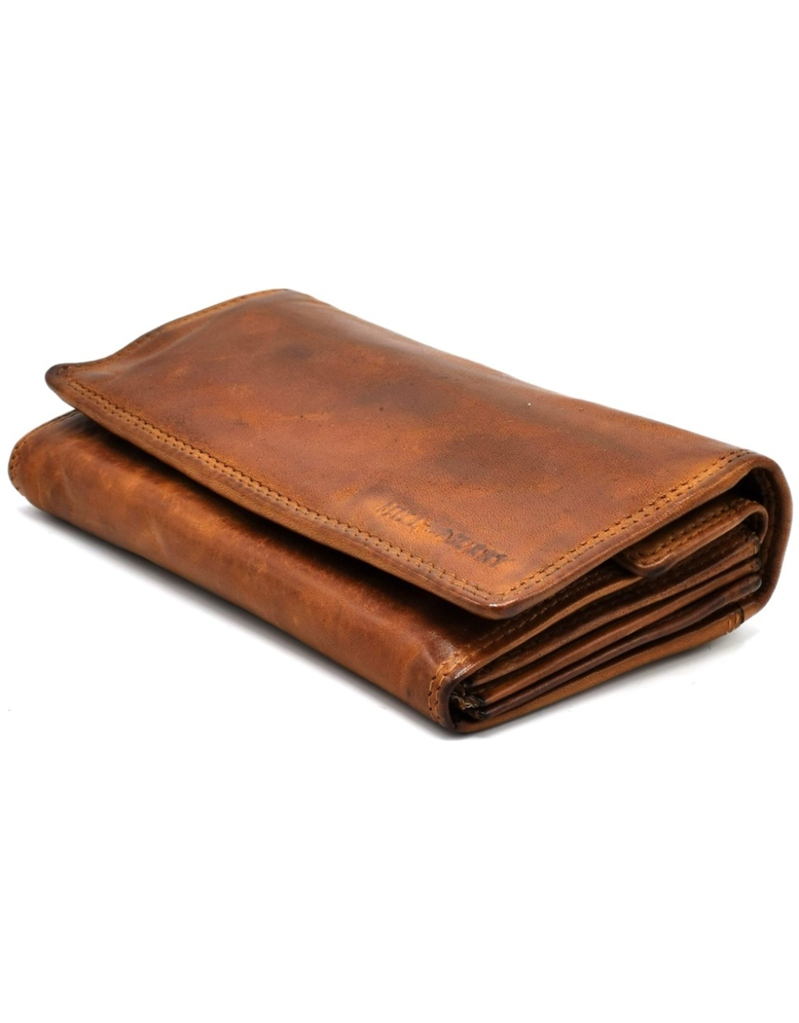 HillBurry Leather Wallets - Hillburry Wallet Washed Leather Large