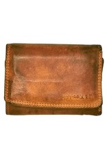 HillBurry Leren Portemonnees - Hillburry Portemonnee Gewassen Leer Medium