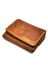 HillBurry Leren Portemonnees - Hillburry Portemonnee Gewassen Leer Medium