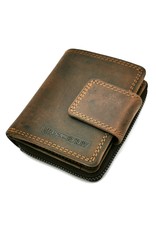 HillBurry Leather Wallets - HillBurry Leather Wallet Unisex Brown