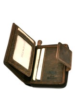 HillBurry Leather Wallets - HillBurry Leather Wallet Unisex Brown