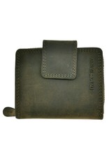 HillBurry Leather Wallets - HillBurry Leather Wallet Unisex Dark Green