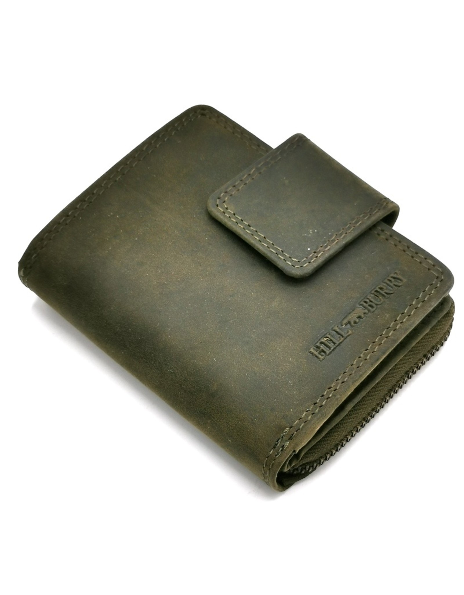 HillBurry Leather Wallets - HillBurry Leather Wallet Unisex Dark Green