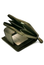 HillBurry Leather Wallets - HillBurry Leather Wallet Unisex Dark Green