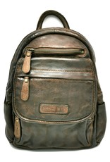 HillBurry Leather bags -  HillBurry backpack Washed Buffalo leather brown