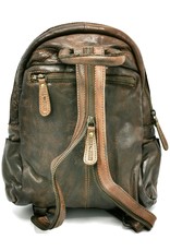 HillBurry Leather bags -  HillBurry backpack Washed Buffalo leather brown