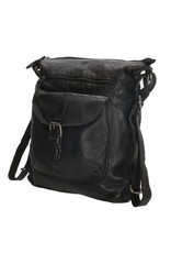 Hide & Stitches Leather backpacks Leather shoppers - Hide & Stitches Paint Rock Backpack - Shoulder bag black