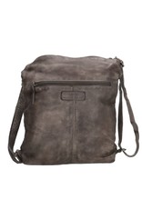 Hide & Stitches Leather backpacks Leather shoppers - Hide & Stitches Paint Rock Backpack - Shoulder bag taupe