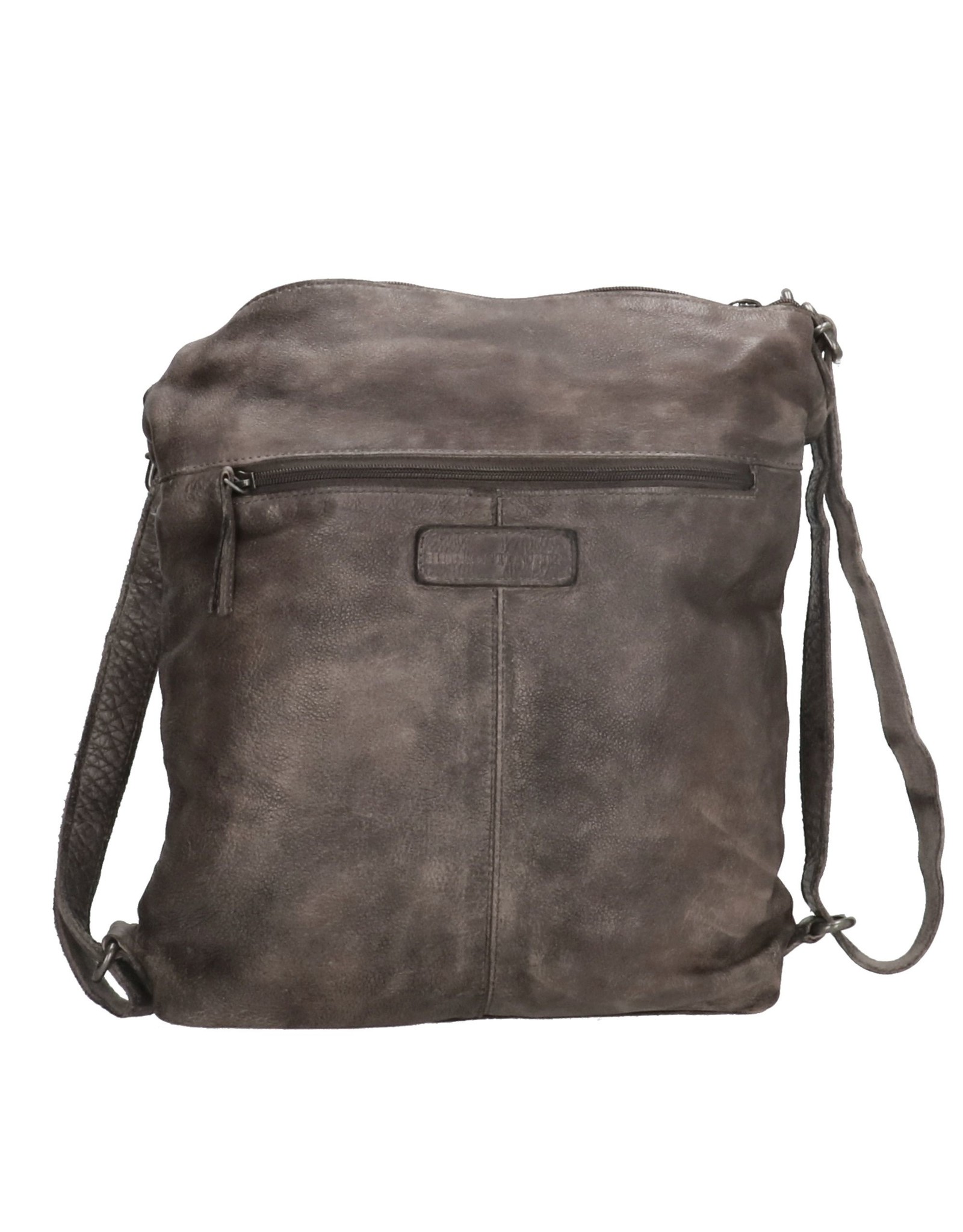 Hide & Stitches Leather backpacks Leather shoppers - Hide & Stitches Paint Rock Backpack - Shoulder bag taupe