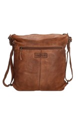 Hide & Stitches Leather backpacks Leather shoppers - Hide & Stitches Paint Rock Backpack-Shoulder bag cognac