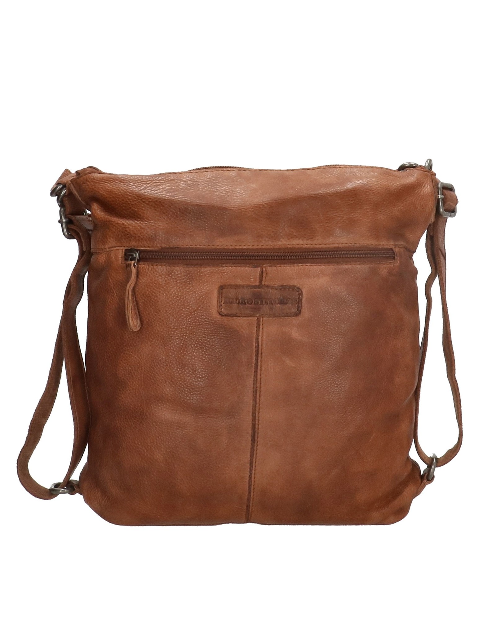 Hide & Stitches Leather backpacks Leather shoppers - Hide & Stitches Paint Rock Backpack-Shoulder bag cognac