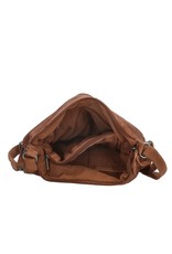 Hide & Stitches Leather backpacks Leather shoppers - Hide & Stitches Paint Rock Backpack-Shoulder bag cognac