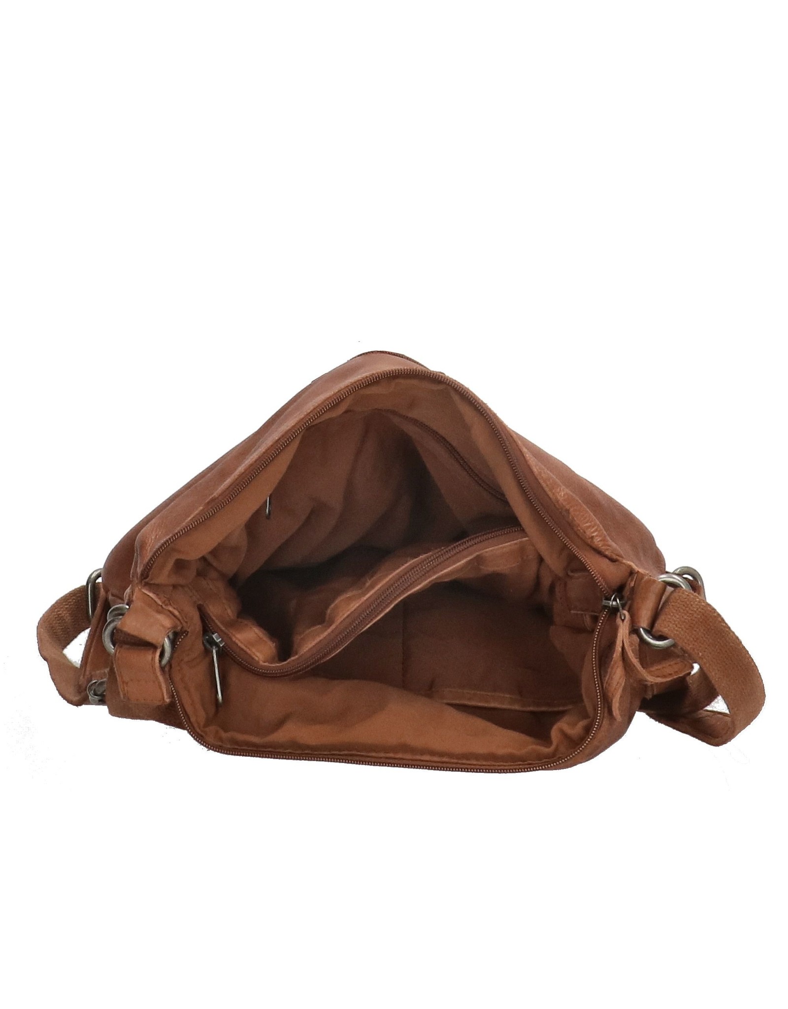 Hide & Stitches Leather backpacks Leather shoppers - Hide & Stitches Paint Rock Backpack-Shoulder bag cognac