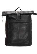 Hide & Stitches Leather backpacks  and leather shoppers - Hide & Stitches Rolltop Backpack 15,6" - 17,3" black