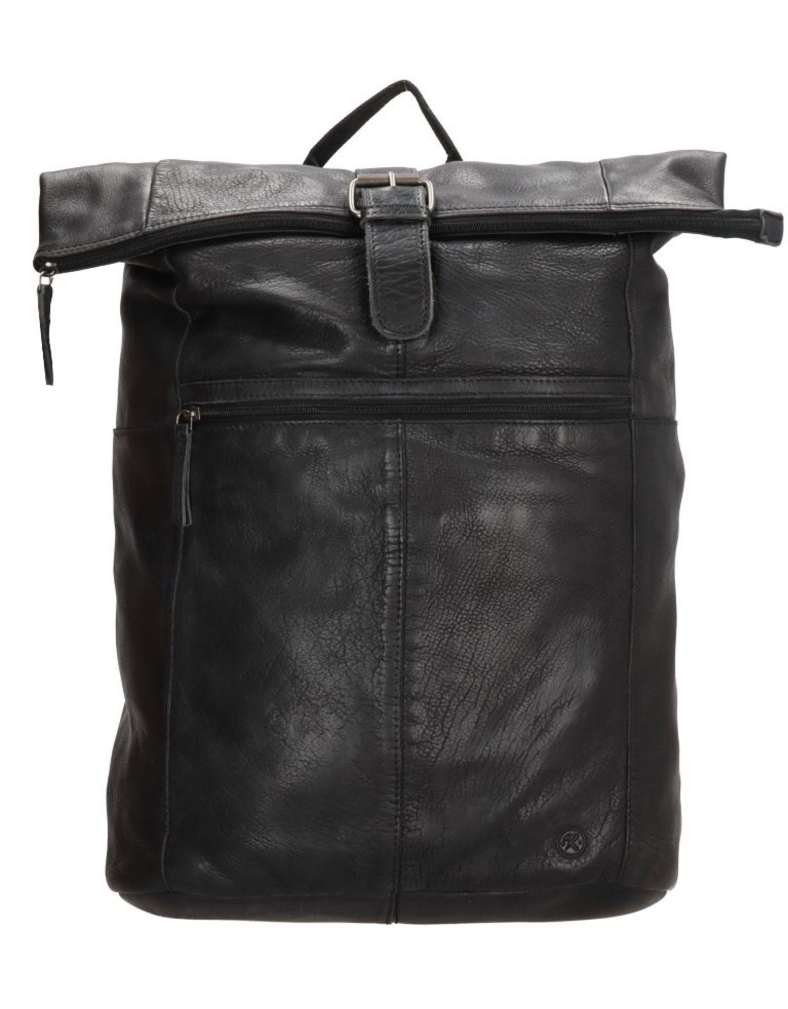 Hide & Stitches Leather backpacks  and leather shoppers - Hide & Stitches Rolltop Backpack 15,6" - 17,3" black