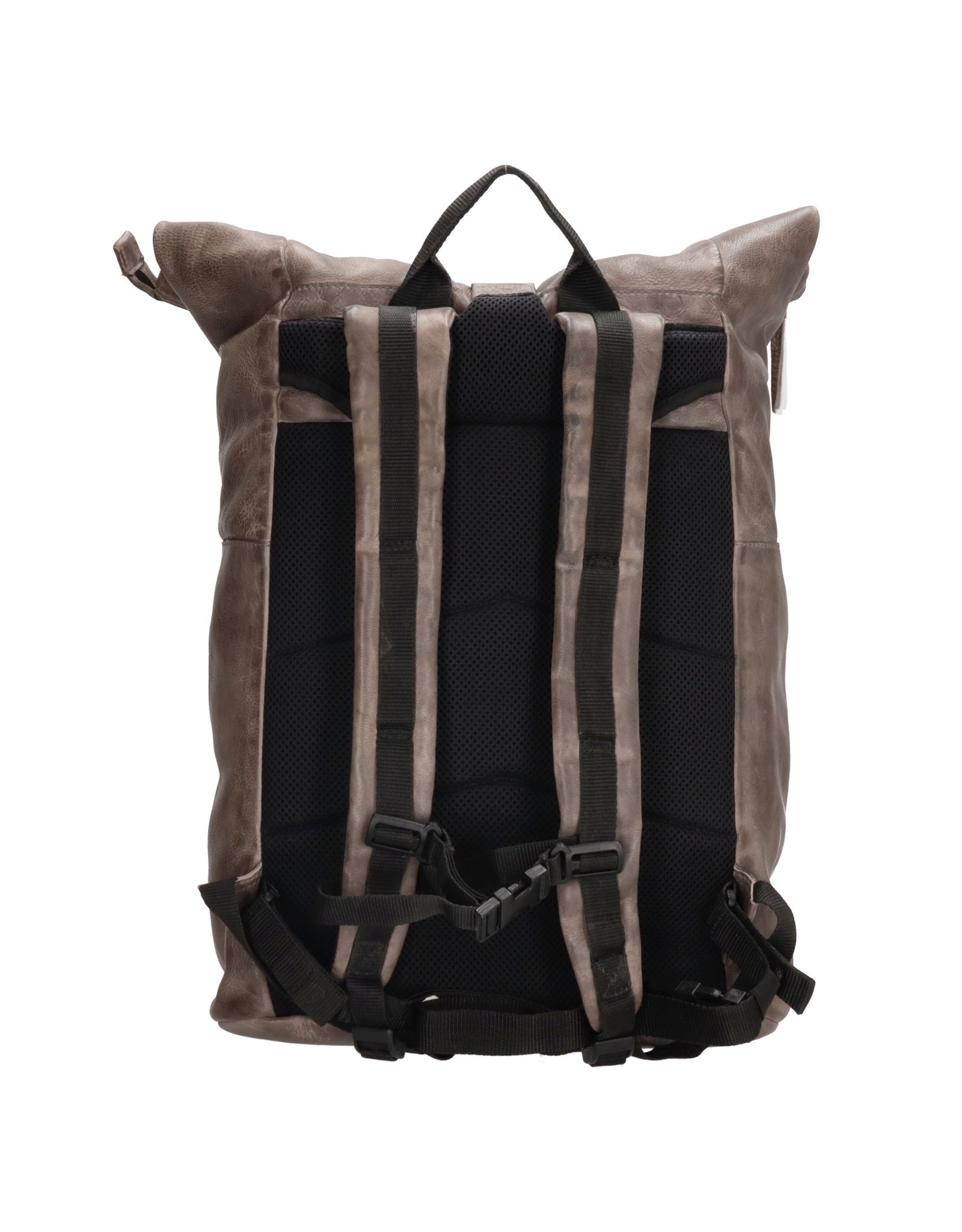 Hide & Stitches Leather backpacks  and leather shoppers - Hide & Stitches Rolltop Backpack 15,6" - 17,3" taupe