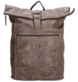 Hide & Stitches Hide & Stitches Rolltop Backpack 15,6" - 17,3" taupe