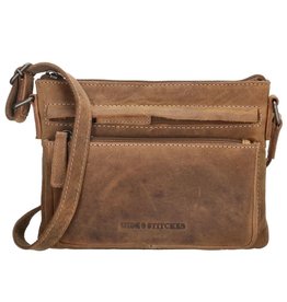 Hide & Stitches Hide & Stitches Shoulder bag with Phone pocket brown