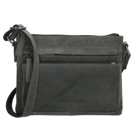 Hide & Stitches Hide & Stitches Shoulder bag with Phone pocket black