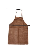 Hide & Stitches Leather belts and buckles - Hide & Stitches Leather Barbecue / Grill Apron cognac