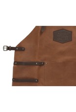 Hide & Stitches Leather belts and buckles - Hide & Stitches Leather Barbecue / Grill Apron cognac