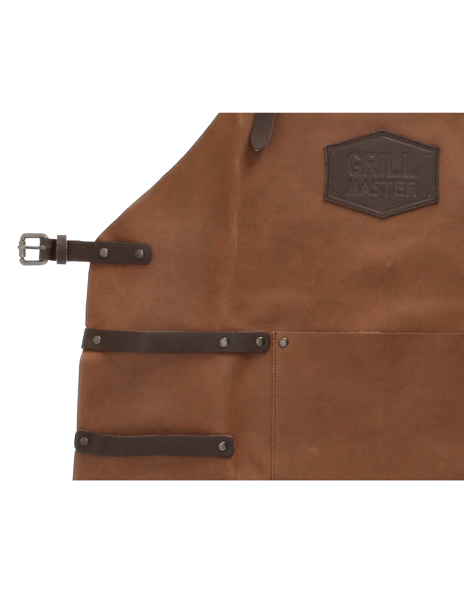 Hide & Stitches Leather belts and buckles - Hide & Stitches Leather Barbecue / Grill Apron cognac