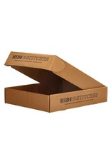 Hide & Stitches Leren riemen en buckles - Hide & Stitches Leren Barbecue / Grill Schort cognac