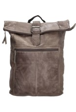 Hide & Stitches Leather backpacks  and leather shoppers - Hide & Stitches Rolltop Backpack 13,3 inch taupe