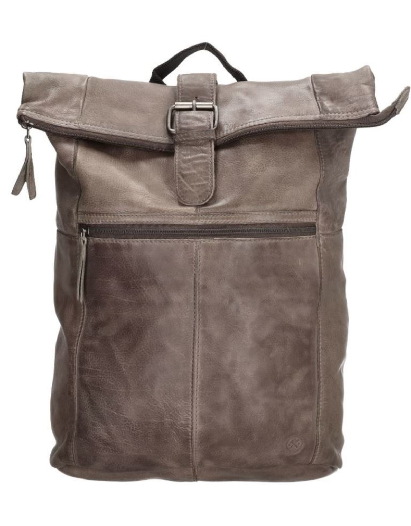 Hide & Stitches Leather backpacks  and leather shoppers - Hide & Stitches Rolltop Backpack 13,3 inch taupe