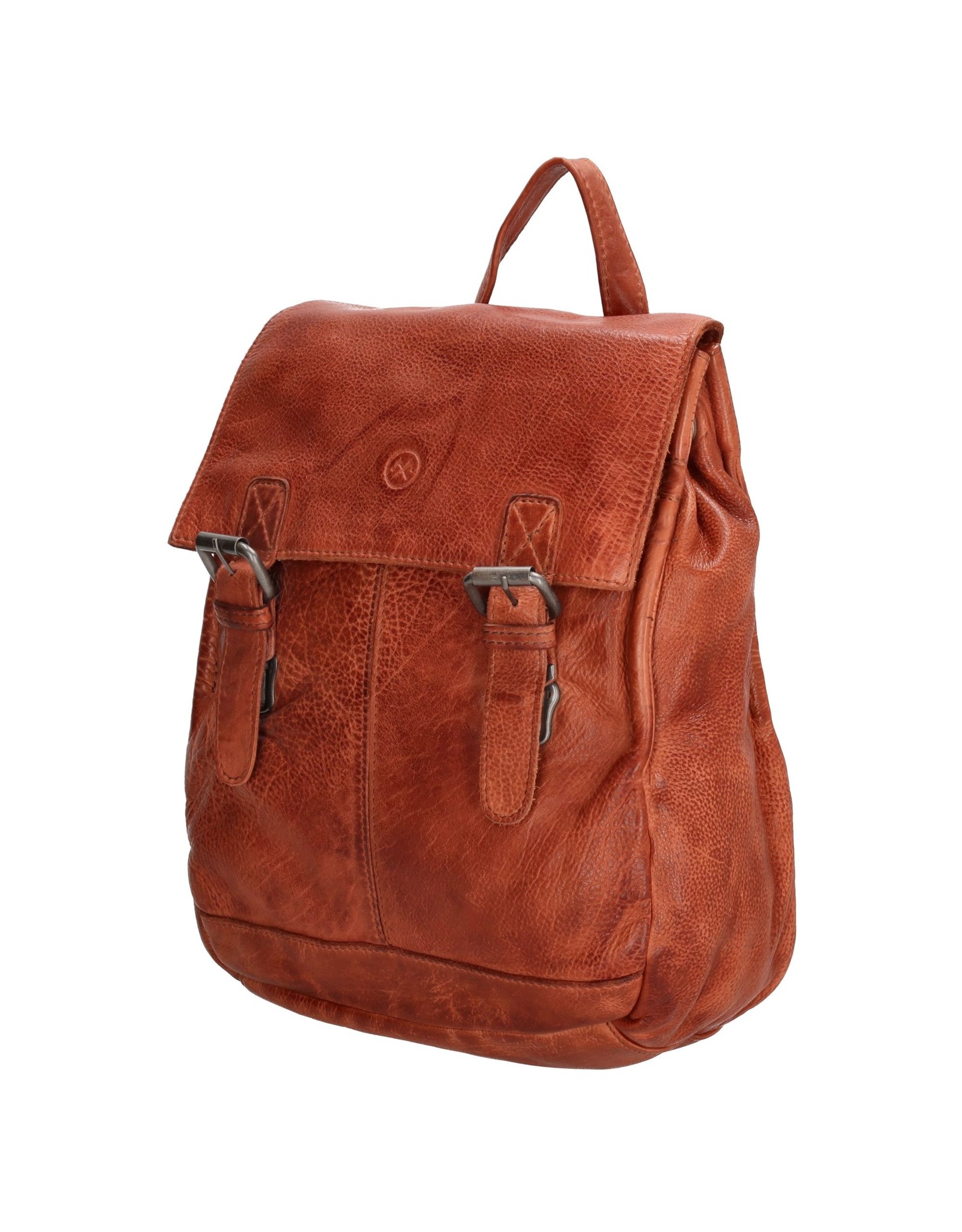 Hide & Stitches Leather backpacks Leather shoppers - Hide & Stitches Paint Rock Backpack dark cognac