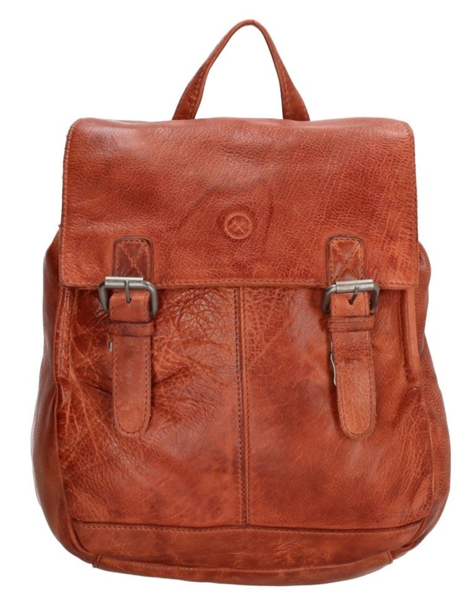 Hide & Stitches Leather backpacks Leather shoppers - Hide & Stitches Paint Rock Backpack dark cognac