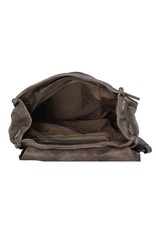 Hide & Stitches Leren rugzakken Leren shoppers -  Hide & Stitches Paint Rock Rugzak taupe