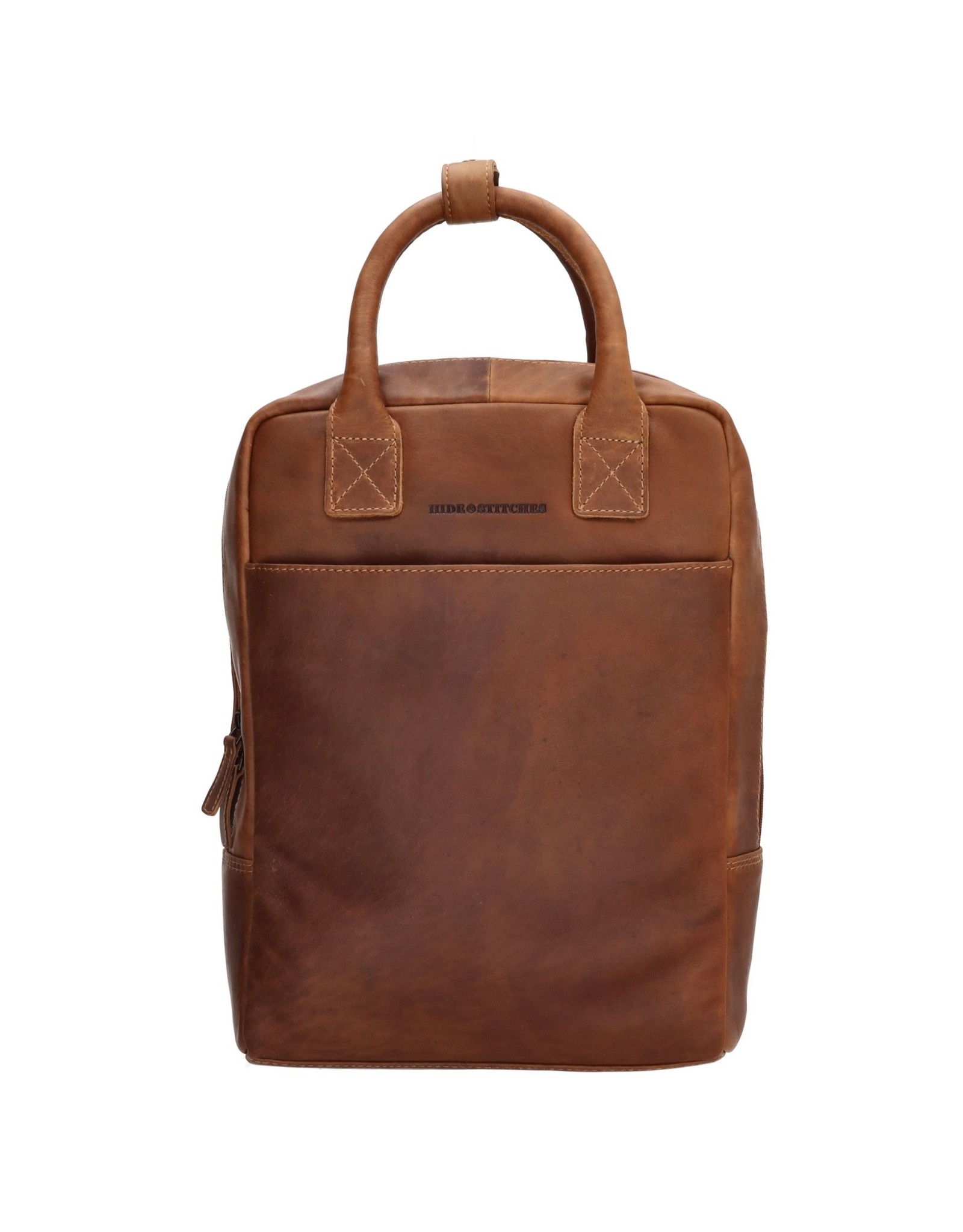 Hide & Stitches Leather backpacks Leather shoppers - Hide & Stitches Japura Backpack 13,3 inch cognac