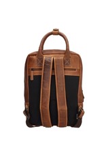 Hide & Stitches Leather backpacks Leather shoppers - Hide & Stitches Japura Backpack 13,3 inch cognac