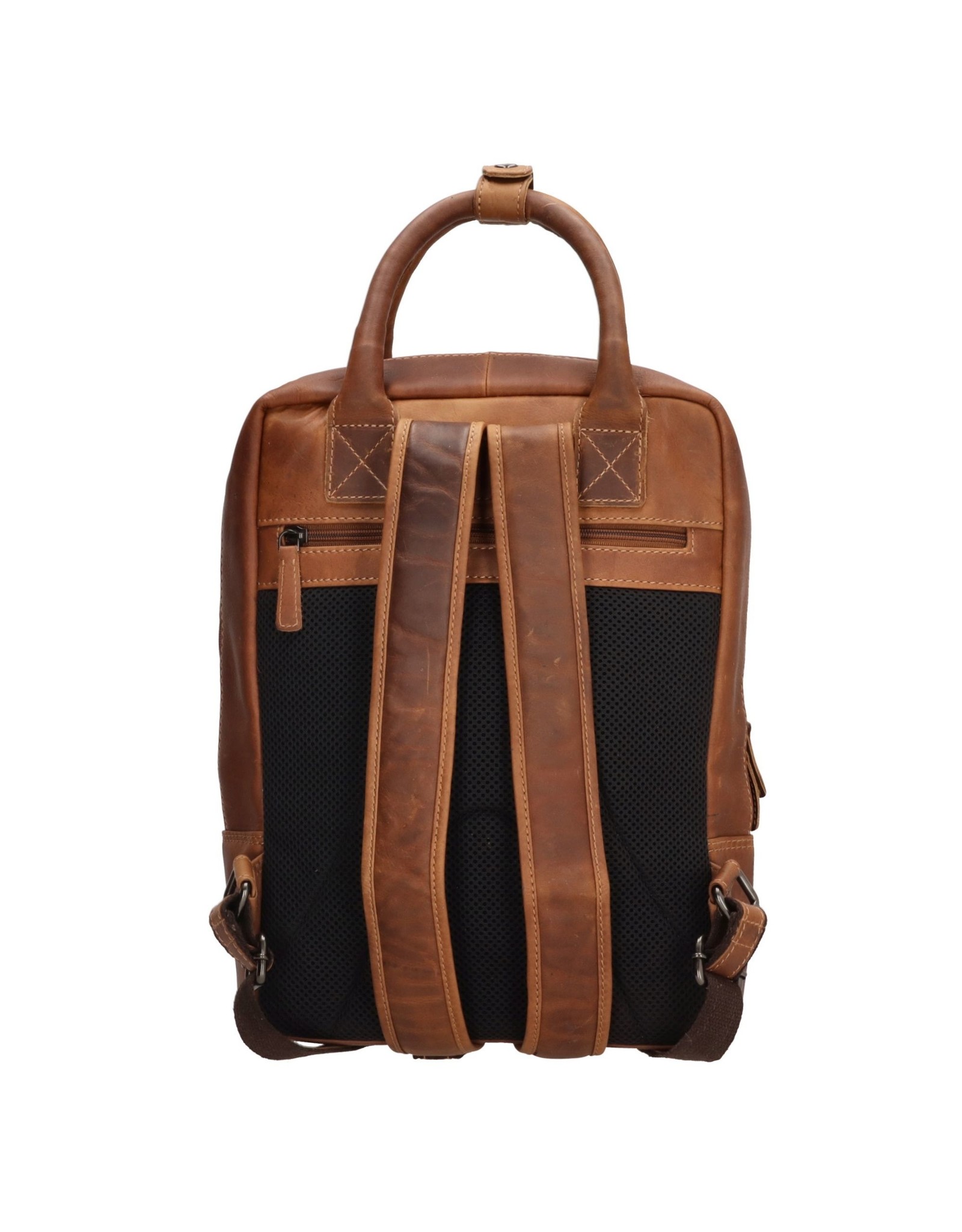 Hide & Stitches Leather backpacks Leather shoppers - Hide & Stitches Japura Backpack 13,3 inch cognac