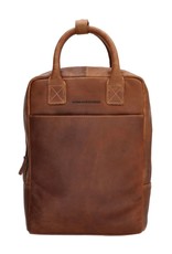 Hide & Stitches Leather backpacks Leather shoppers - Hide & Stitches Japura Backpack 13,3 inch cognac