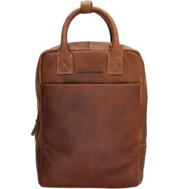 Hide & Stitches Hide & Stitches Japura Backpack 13,3 inch cognac