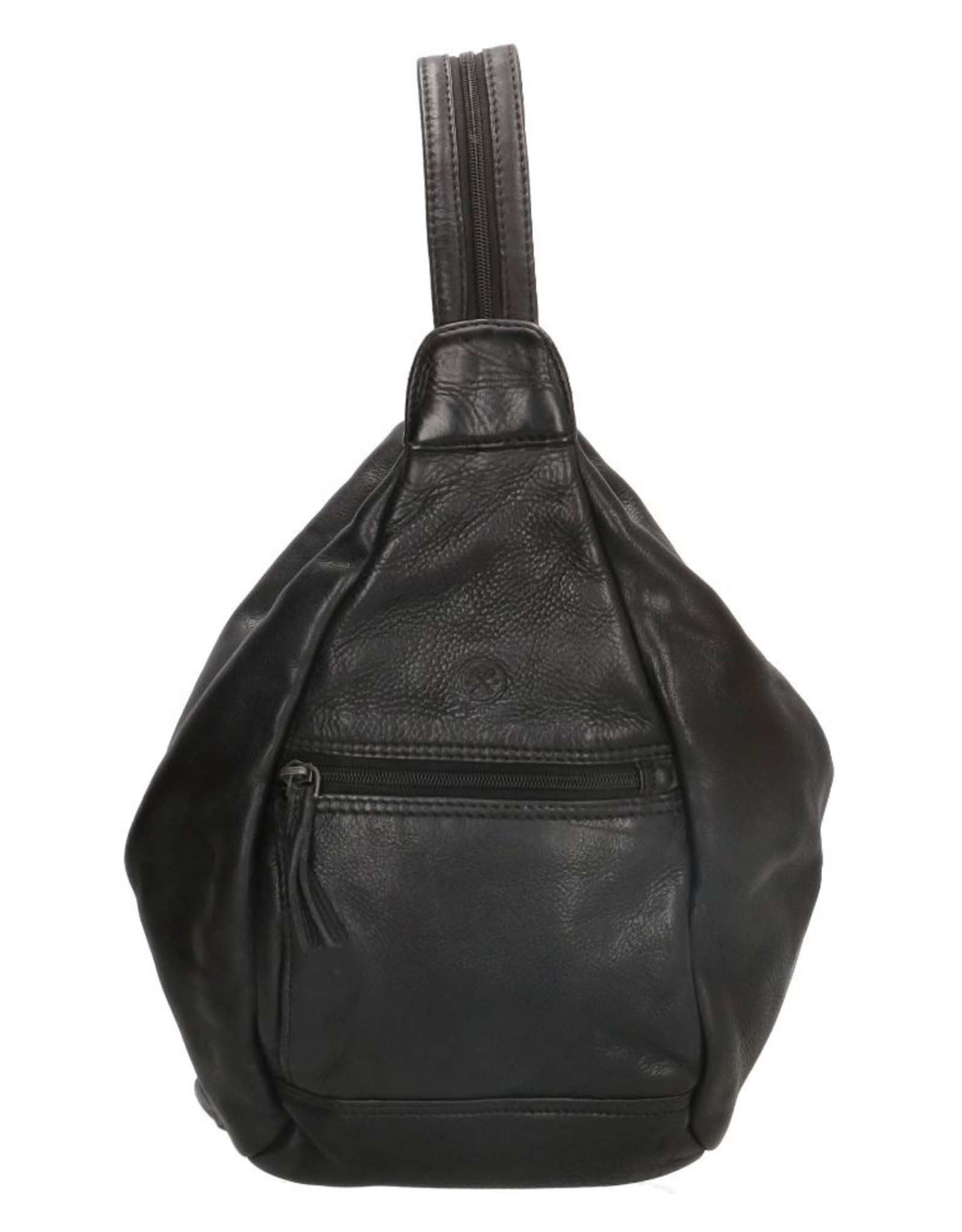 Old West Leather backpacks Leather shoppers - Hide & Stitches Paint Rock Backpack black