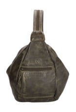 Old West Leather backpacks Leather shoppers - Hide & Stitches Paint Rock backpack olive green