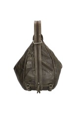 Old West Leather backpacks Leather shoppers - Hide & Stitches Paint Rock backpack olive green