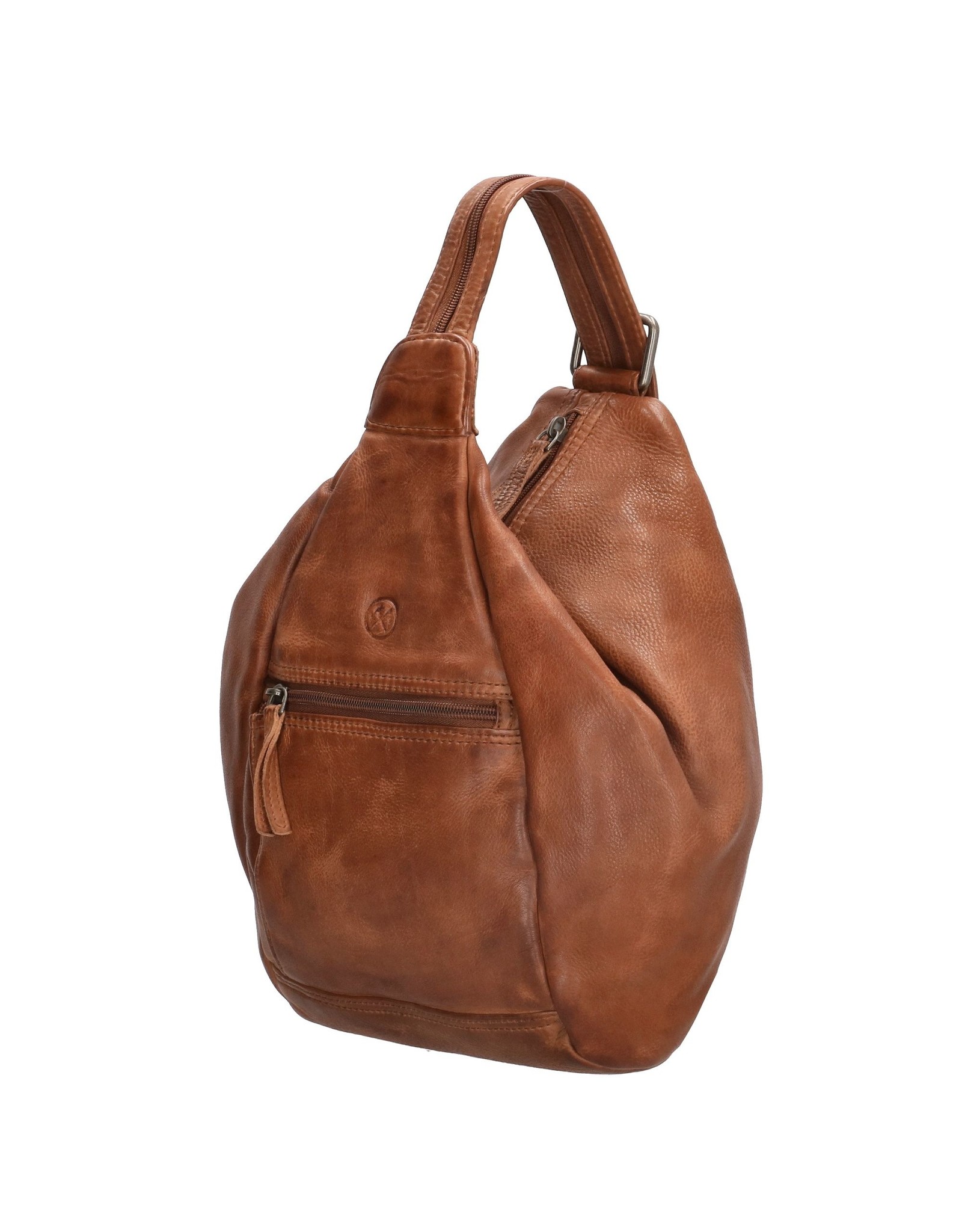 Hide & Stitches Leather backpacks Leather shoppers - Hide & Stitches Paint Rock backpack cognac