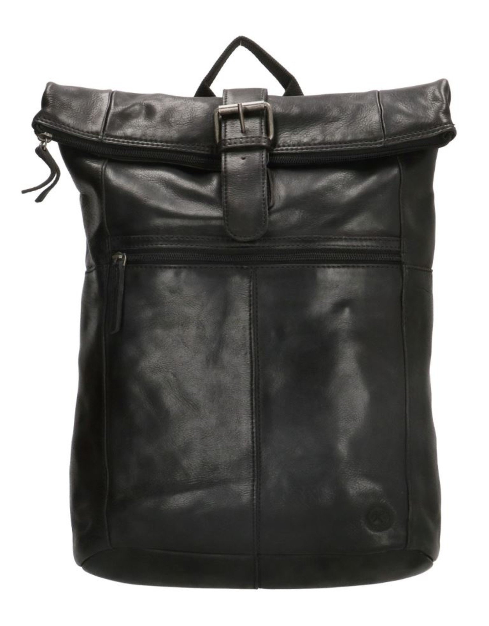 Hide & Stitches Leather backpacks  and leather shoppers - Hide & Stitches Rolltop Backpack 13,3 inch black